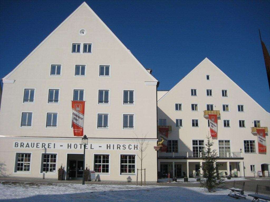 Akzent Brauerei Hotel Hirsch Ottobeuren Exterior foto
